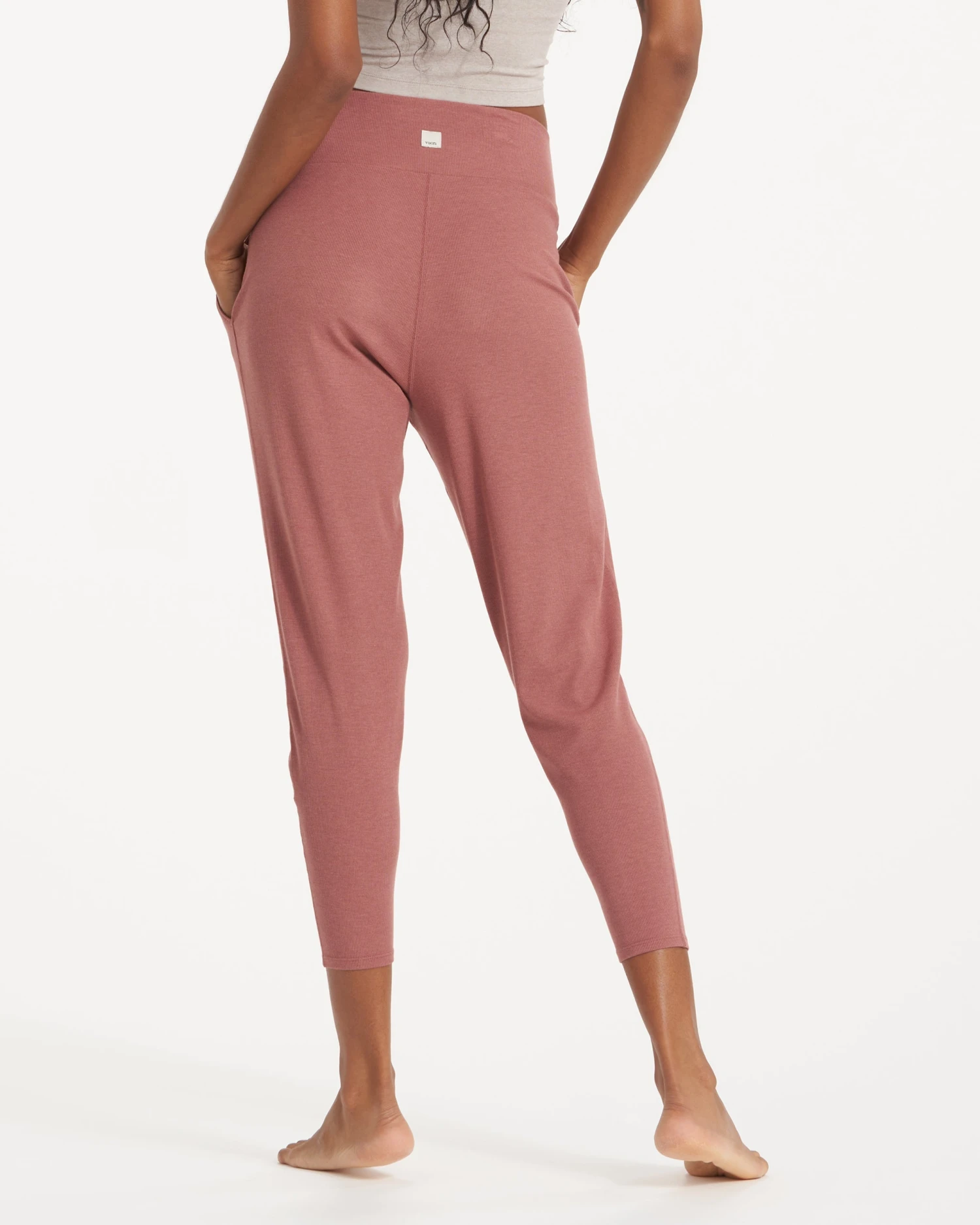 Pose At Ease Pant | Rosewood Heather 2 Pose At Ease Pant | Rosewood Heather - Image 2
