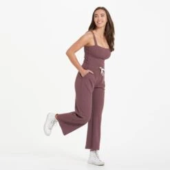 Pose Jumpsuit | Chestnut -Vuori Sales Store VW491CHE 2605