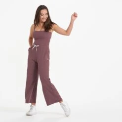 Pose Jumpsuit | Chestnut -Vuori Sales Store VW491CHE 2612