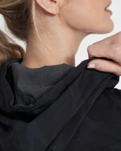 Womens Outdoor Trainer Shell | Black Camo -Vuori Sales Store VW501BCM 4368 DETAIL