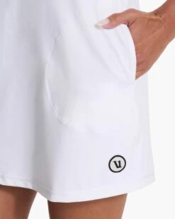 Volley Dress | White 8 Volley Dress | White -Vuori Sales Store VW604WHT SP22 W ECOMM DETAIL 8597