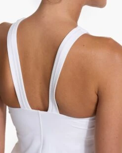 Volley Dress | White 11 Volley Dress | White -Vuori Sales Store VW604WHT SP22 W ECOMM DETAIL 8598