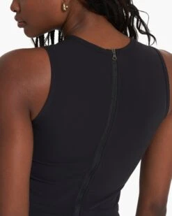 Topspin Dress | Black -Vuori Sales Store VW605BLK SP23 W ECOMM DRESSES 2298 DETAIL 1x1 d41c8fe1 21ee 47e9 adea 90fcd978b064