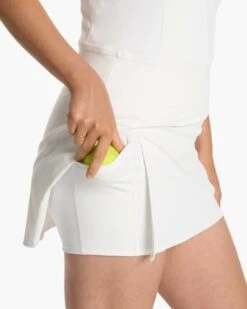 Topspin Dress | White -Vuori Sales Store VW605WHT SP24 W ECOMM dresses DETAIL 5