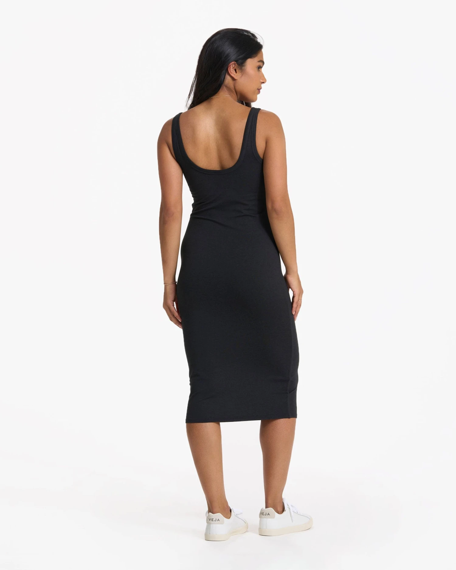 Halo Essential Dress | Black Heather 3 Halo Essential Dress | Black Heather - Image 3