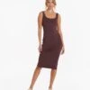 Halo Essential Dress | Chestnut Heather