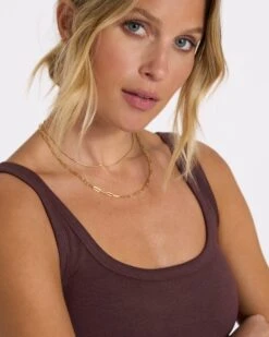 Halo Essential Dress | Chestnut Heather 7 Halo Essential Dress | Chestnut Heather -Vuori Sales Store VW606HCH 02620