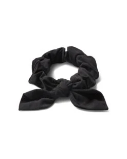 Tie Scrunchy | Black