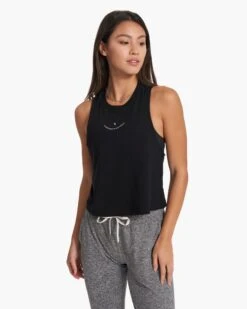 Investment Tank | Black -Vuori Sales Store VW987BLK SP23 W ECOMM PRINTABLES TOP 0855 1x1 697cd41e 4323 4a5f a647 5e222fa74d3c