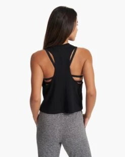 Investment Tank | Black -Vuori Sales Store VW987BLK SP23 W ECOMM PRINTABLES TOP 0868 1x1 edd9cb28 c269 47f4 8619 e0c00f44eee4